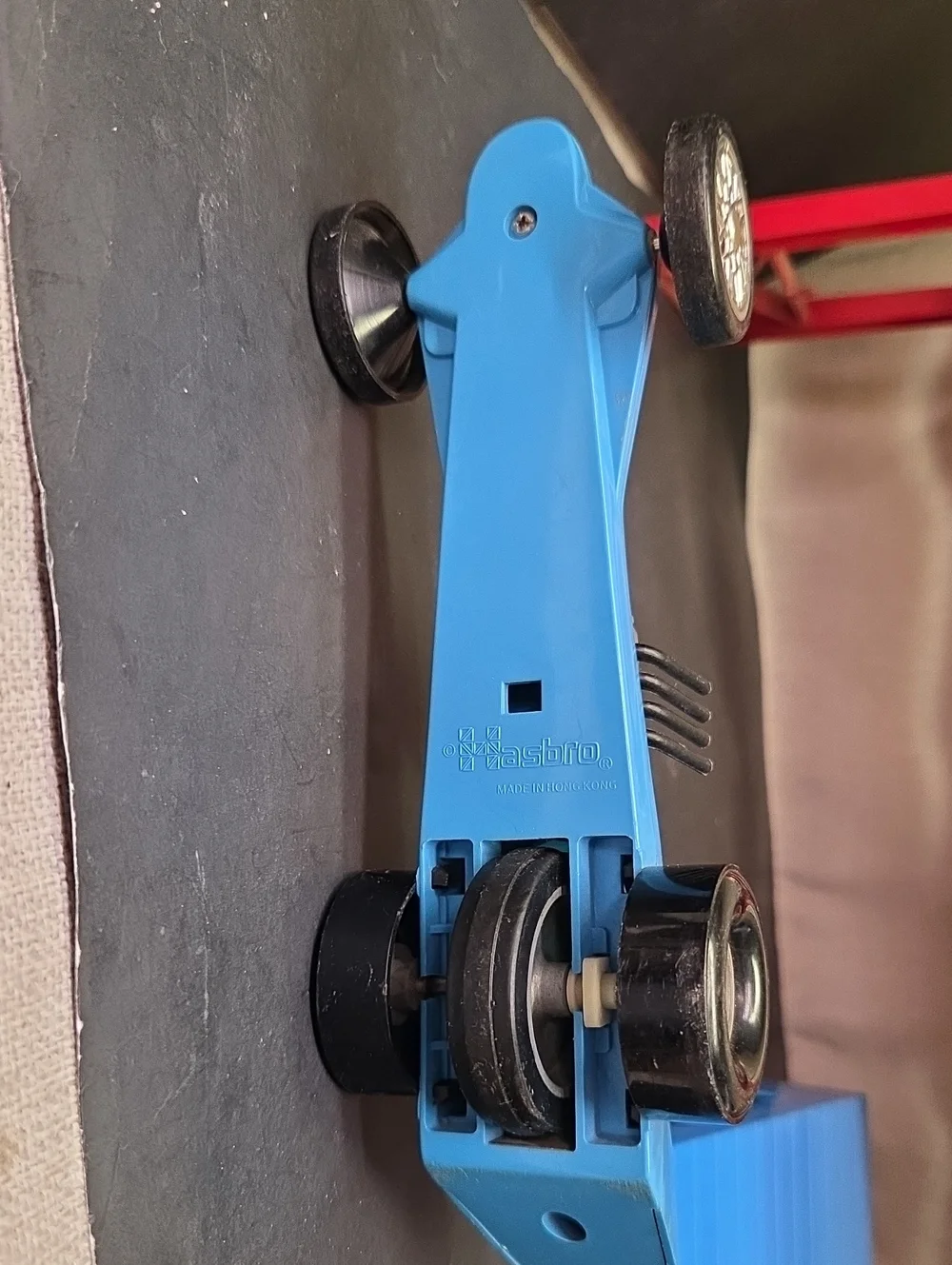 1972 Hasbro Stick Shifters "Blue Slick" Drag Racer playset - Picture 7 of 16